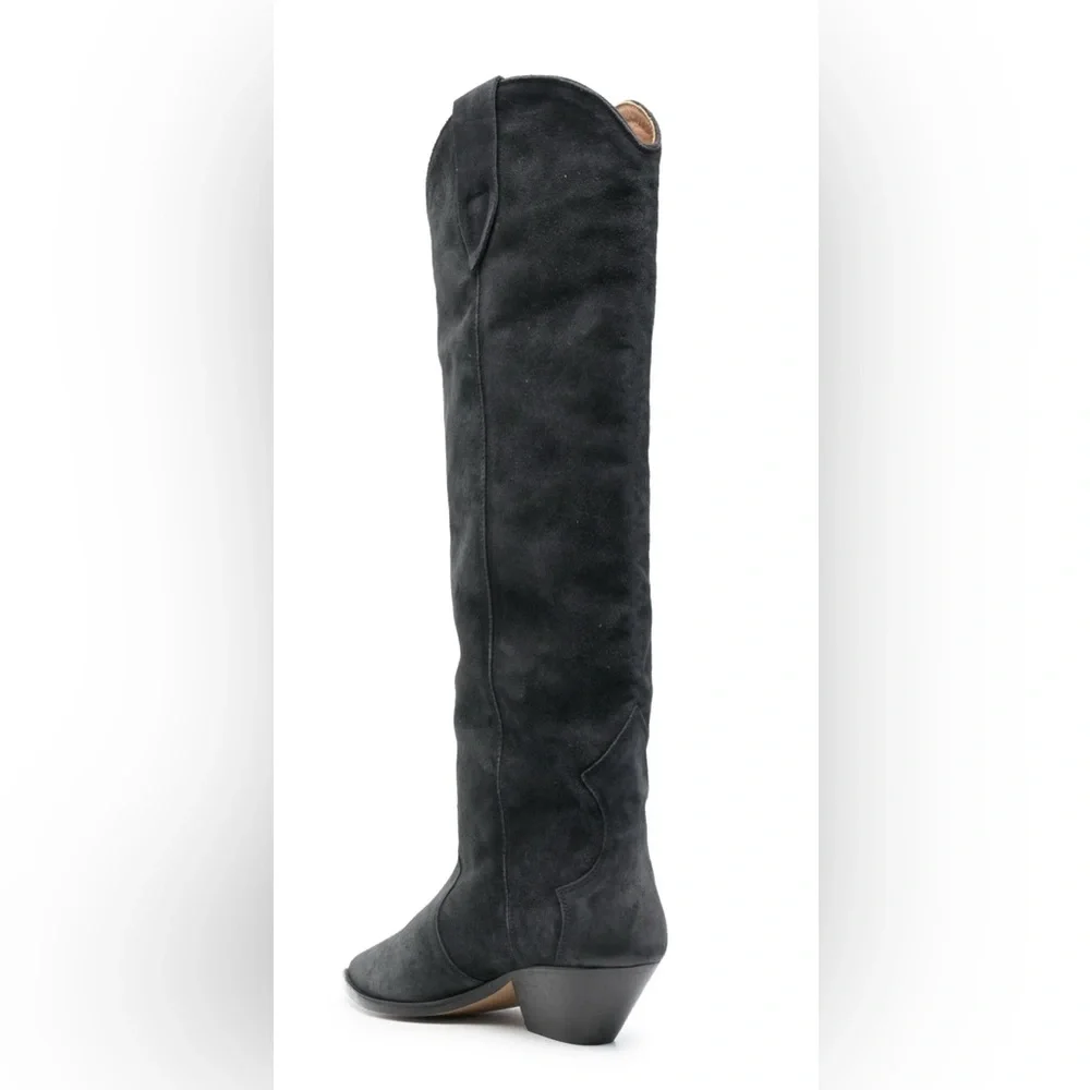 Isabel Marant Denvee Suede Western Boot sz 38 - Picture 2 of 10